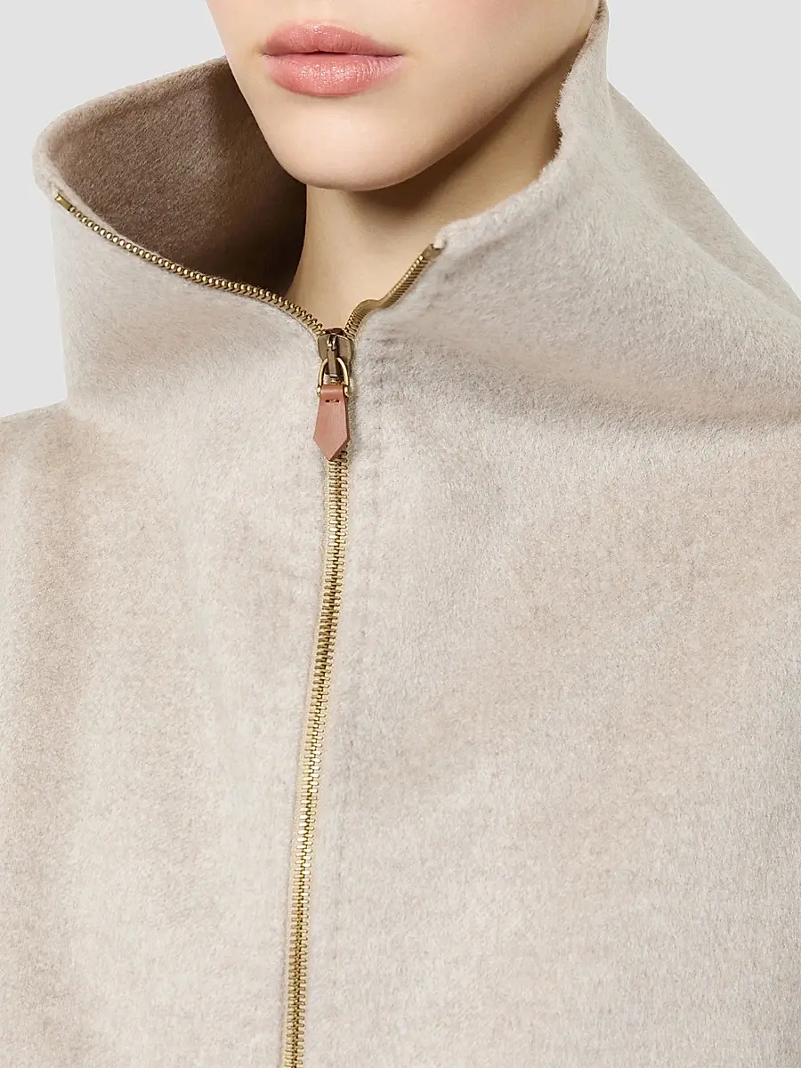 Max Mara Women's Double Cashmere Cropped Coat | Thumbnail 5 Max Mara Women's Double Cashmere Cropped Coat | Thumbnail 5