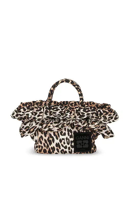 Ganni Mini Shopper Ruffle Print | Thumbnail 2 Ganni Mini Shopper Ruffle Print | Thumbnail 2