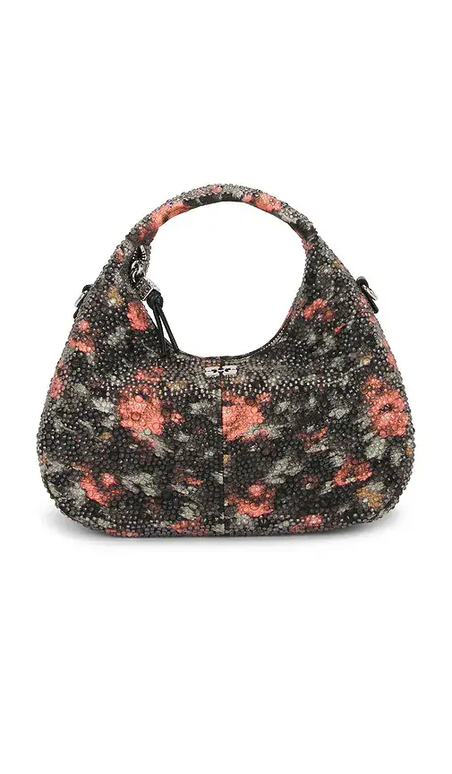 Ganni Hobo Mini Flowers Bag | Thumbnail 2 Ganni Hobo Mini Flowers Bag | Thumbnail 2