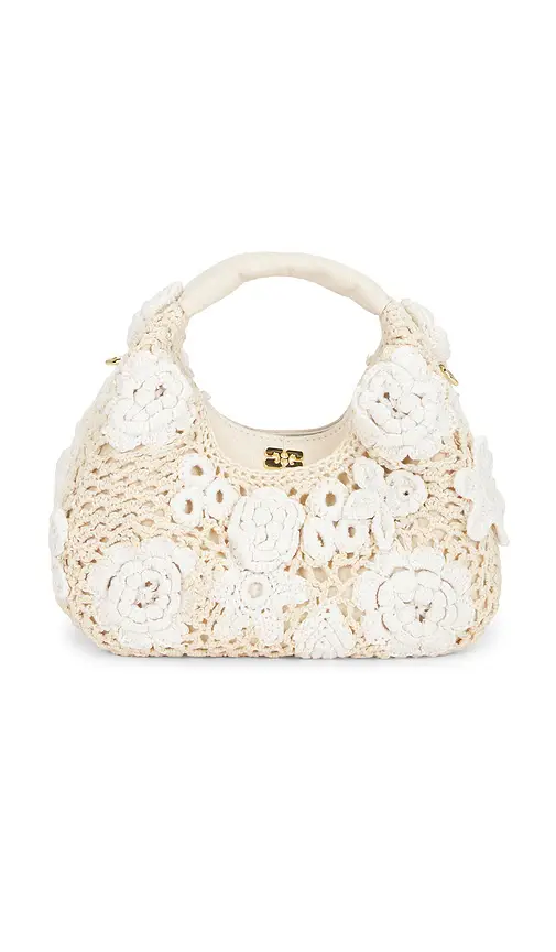 Ganni Hobo Mini Crochet Bag | Thumbnail 2 Ganni Hobo Mini Crochet Bag | Thumbnail 2