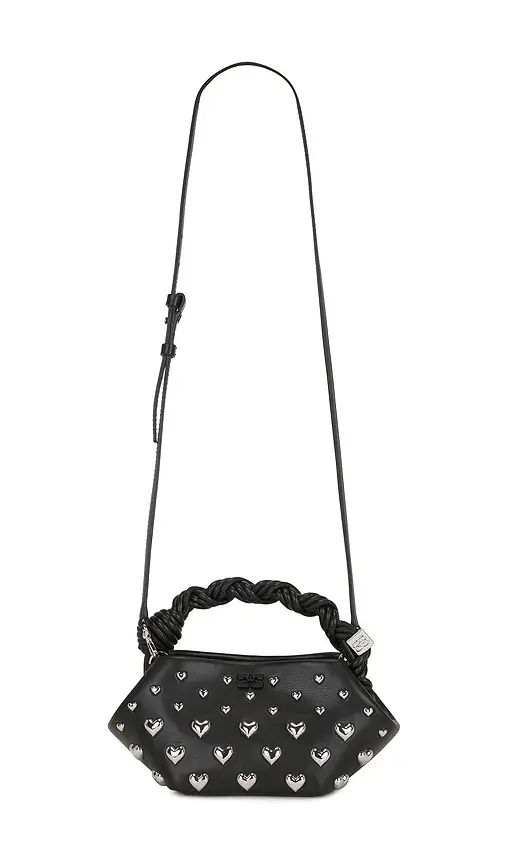 Ganni Bou Mini Hearts Bag | Image 1 Ganni Bou Mini Hearts Bag | Image 1