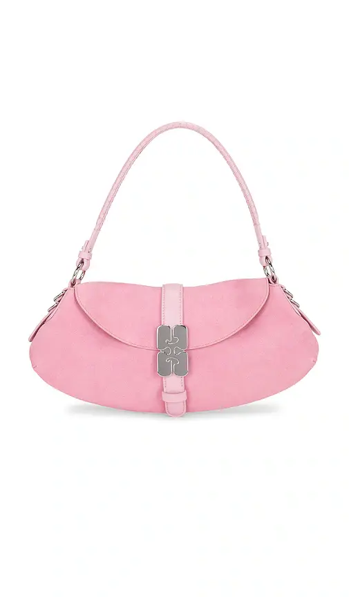Ganni B-kat Suede Bag | Image 1 Ganni B-kat Suede Bag | Image 1
