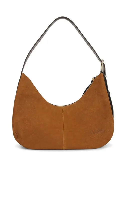 Ganni Hobo Belt Medium Suede Bag | Thumbnail 2 Ganni Hobo Belt Medium Suede Bag | Thumbnail 2