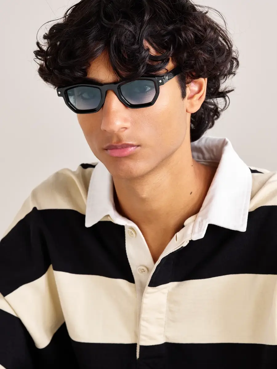 Sato La Superba Hexagon-Frame Acetate Sunglasses - Men | Thumbnail 2 Sato La Superba Hexagon-Frame Acetate Sunglasses - Men | Thumbnail 2