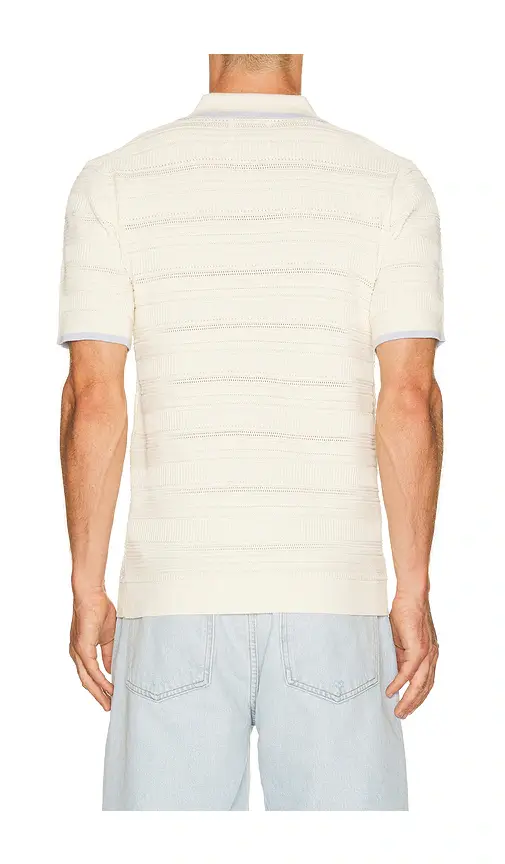 Scotch & Soda Structured Knitted Regular Fit Polo | Thumbnail 2 Scotch & Soda Structured Knitted Regular Fit Polo | Thumbnail 2