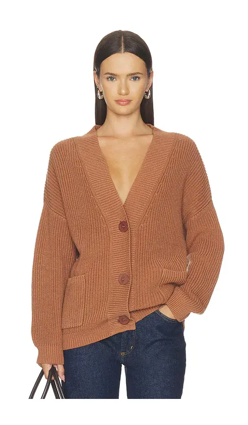 Celeste Relaxed Pocket Cardigan