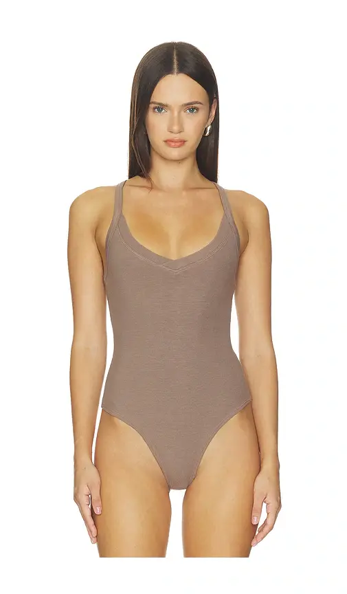 L'Agence Wrenna Racerback Bodysuit | Thumbnail 2 L'Agence Wrenna Racerback Bodysuit | Thumbnail 2