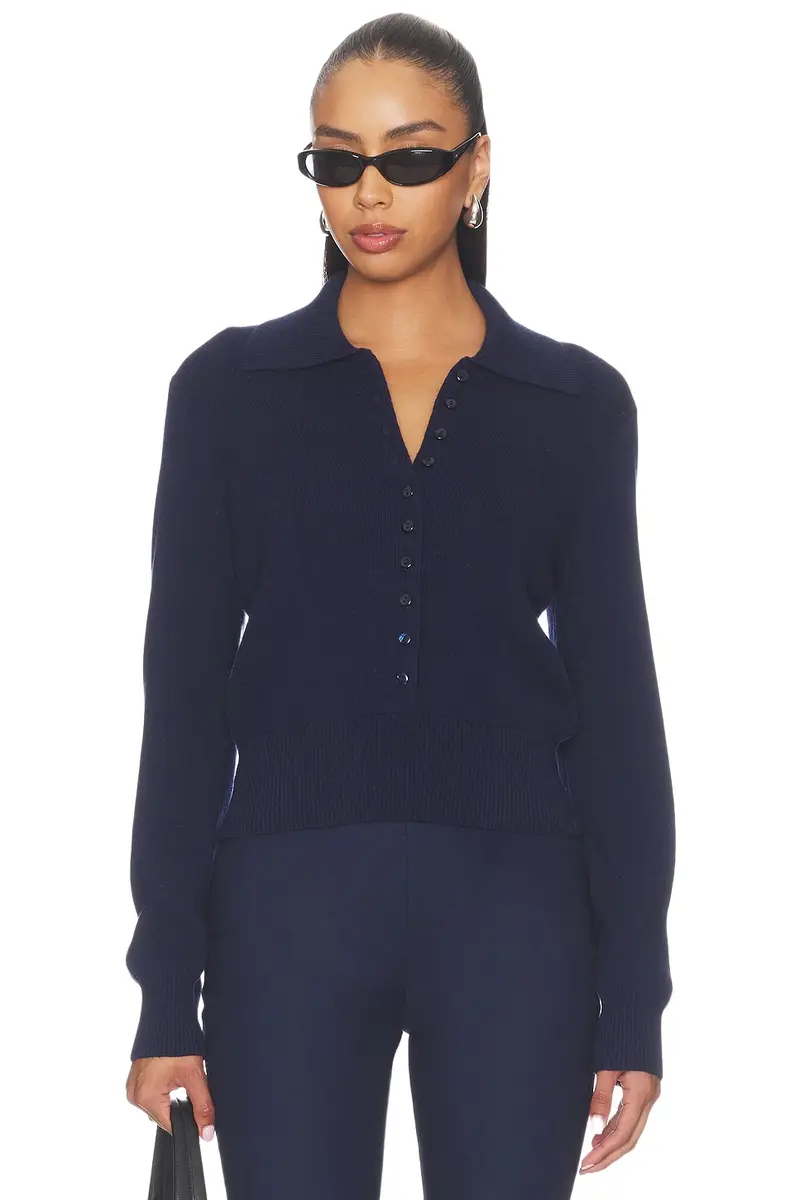 525 America Millicent Extended Placket Collared