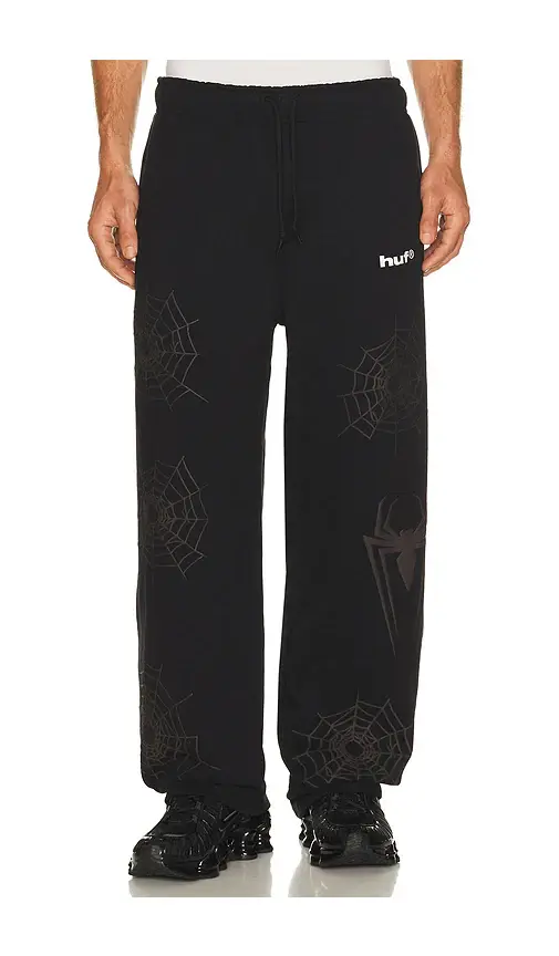 HUF x Spider-Man Fleece Pant | Image 1 HUF x Spider-Man Fleece Pant | Image 1
