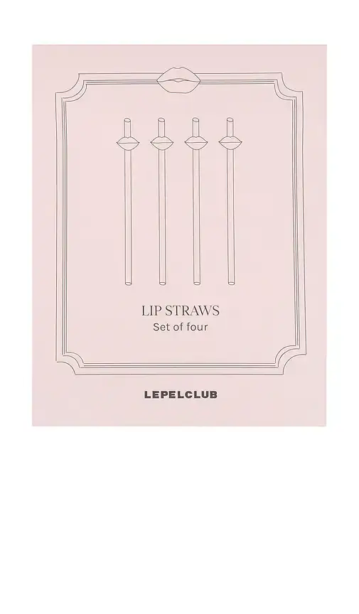 Lepel Club Set Of Lip Straws | Thumbnail 2 Lepel Club Set Of Lip Straws | Thumbnail 2