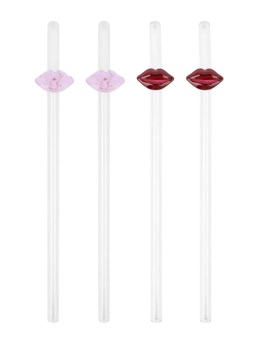 Lepel Club Set Of Lip Straws