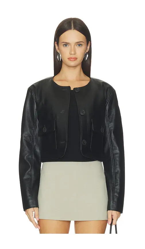 BLANKNYC Cropped Jacket | Thumbnail 2 BLANKNYC Cropped Jacket | Thumbnail 2