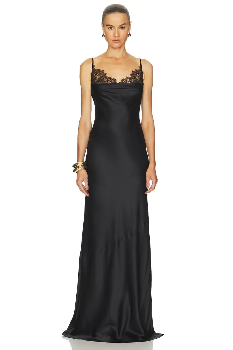 Selene Lace Cowl Gown Selene Lace Cowl Gown