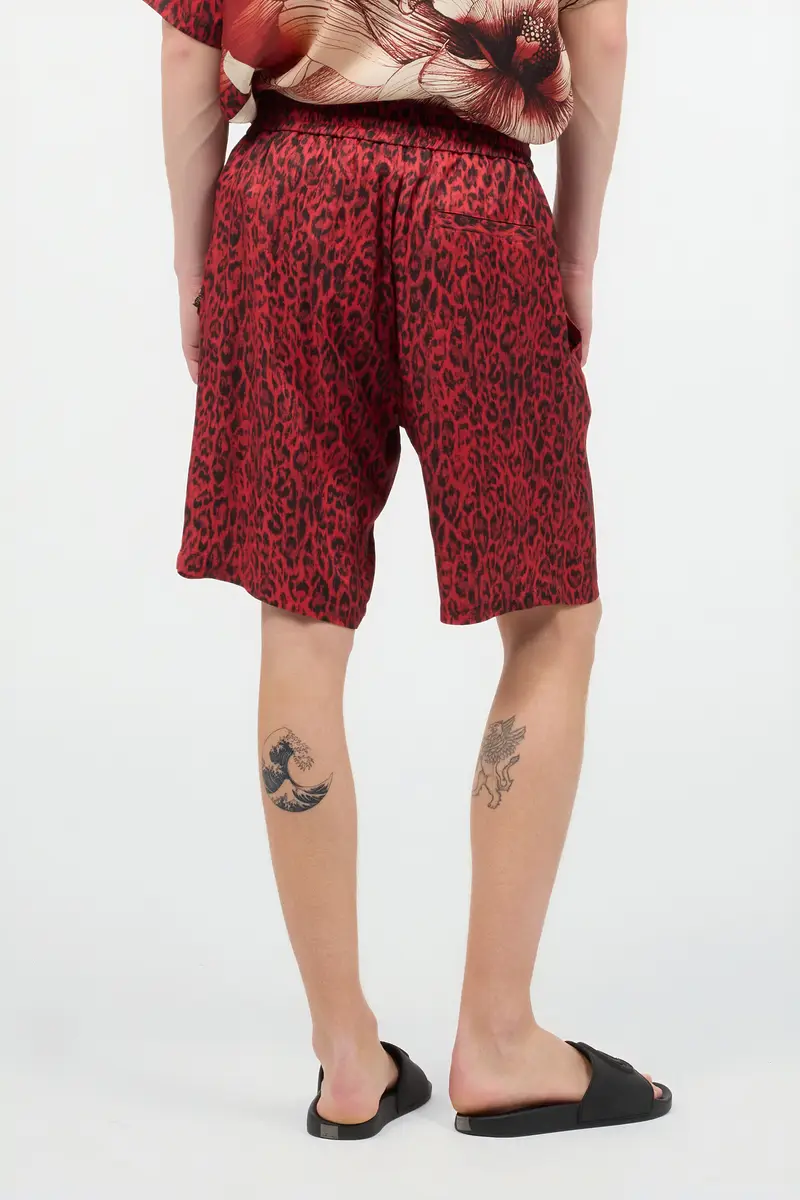 Roberto Cavalli Shorts With Jaguar Skin Print | Thumbnail 3 Roberto Cavalli Shorts With Jaguar Skin Print | Thumbnail 3