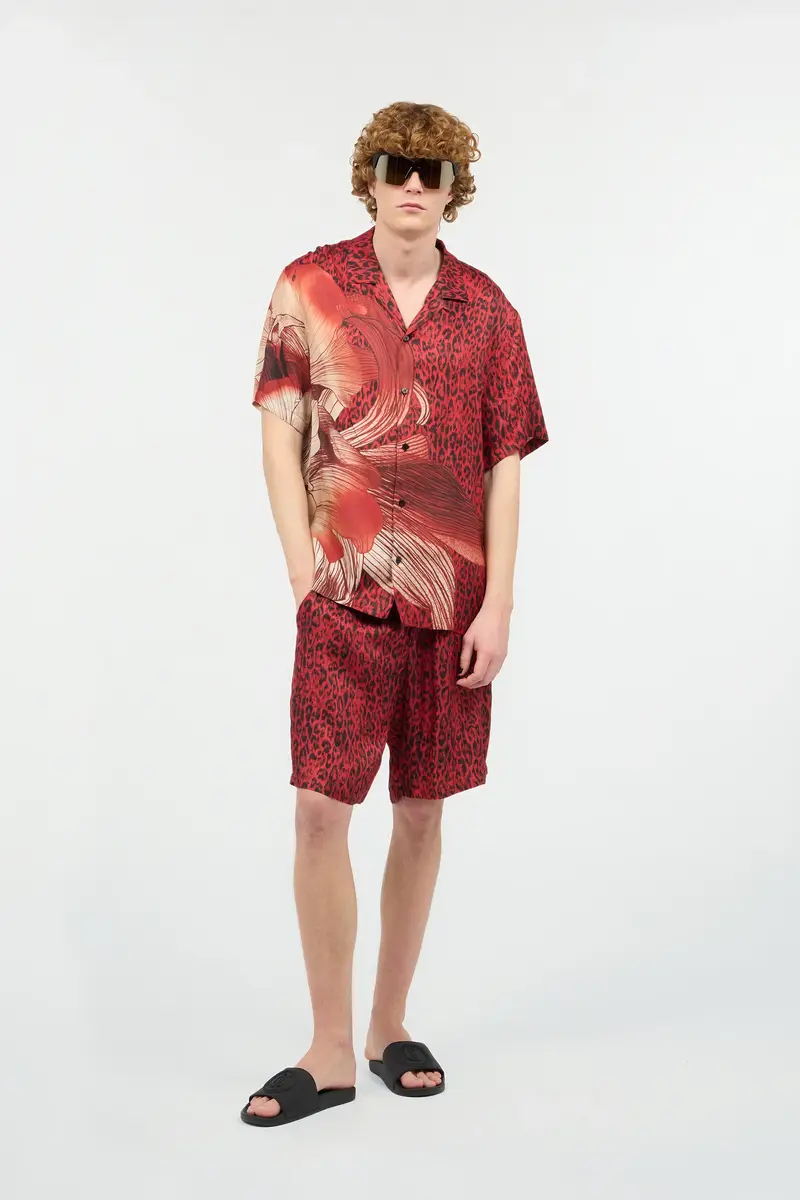 Roberto Cavalli Shorts With Jaguar Skin Print | Thumbnail 6 Roberto Cavalli Shorts With Jaguar Skin Print | Thumbnail 6