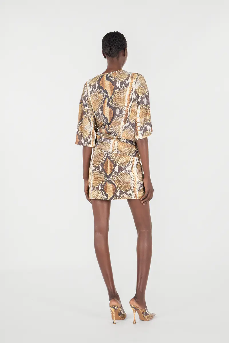 Roberto Cavalli Python Print T-shirt | Thumbnail 3 Roberto Cavalli Python Print T-shirt | Thumbnail 3