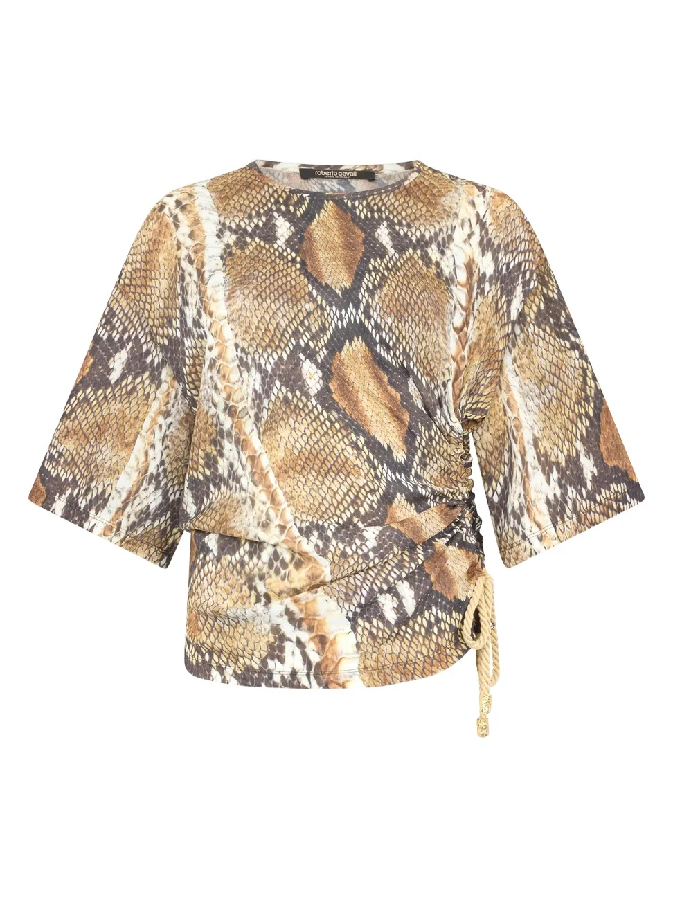 Roberto Cavalli Python Print T-shirt