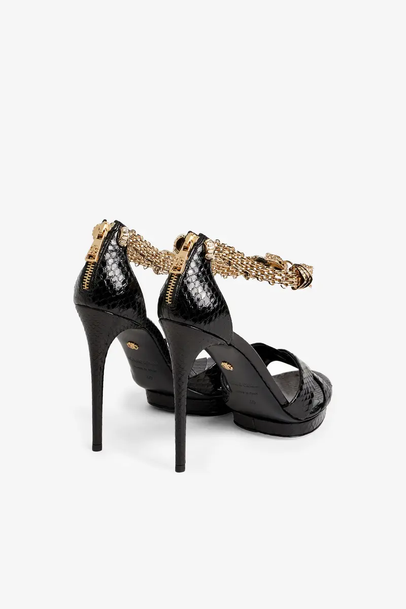 Roberto Cavalli Sandals with jewel panther head | Thumbnail 3