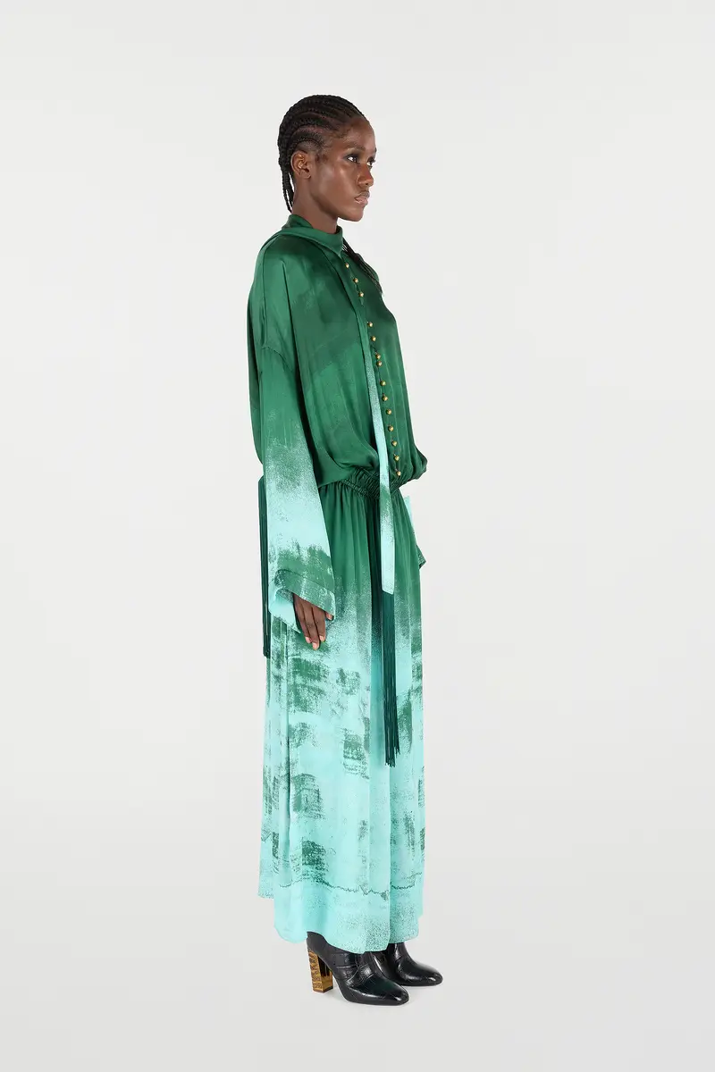 Roberto Cavalli Pure Silk Shirt Dress | Thumbnail 2 Roberto Cavalli Pure Silk Shirt Dress | Thumbnail 2