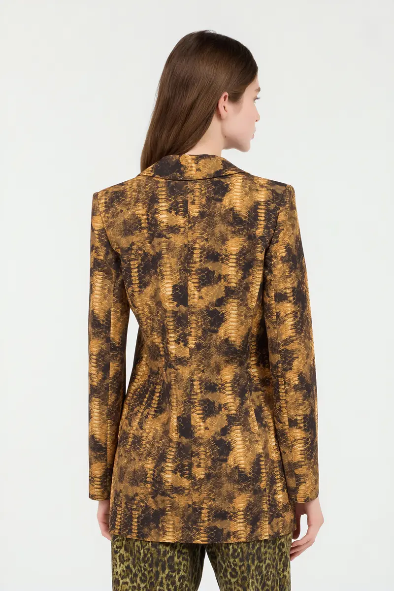 Roberto Cavalli Python Print Jacket | Thumbnail 3 Roberto Cavalli Python Print Jacket | Thumbnail 3