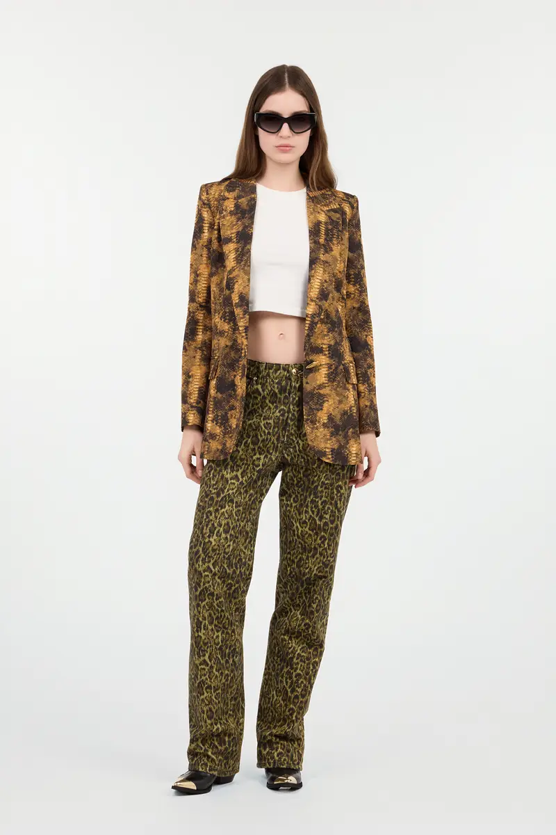 Roberto Cavalli Python Print Jacket | Thumbnail 6 Roberto Cavalli Python Print Jacket | Thumbnail 6