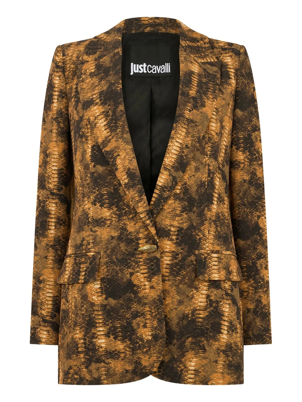 Roberto Cavalli Python Print Jacket