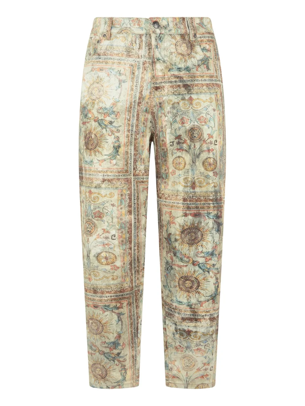 Roberto Cavalli Persian Tarot Print Jeans