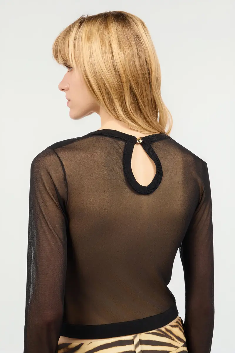 Roberto Cavalli See-Through Top | Thumbnail 5 Roberto Cavalli See-Through Top | Thumbnail 5