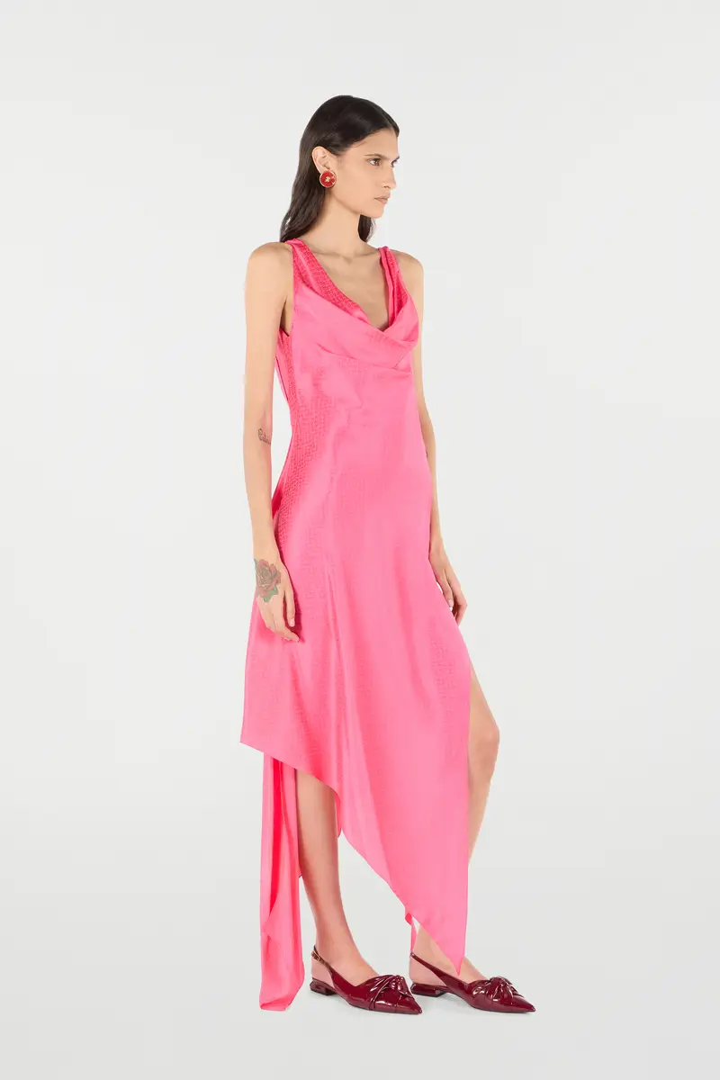 Roberto Cavalli Dress With Asymmetric Skirt | Thumbnail 2 Roberto Cavalli Dress With Asymmetric Skirt | Thumbnail 2