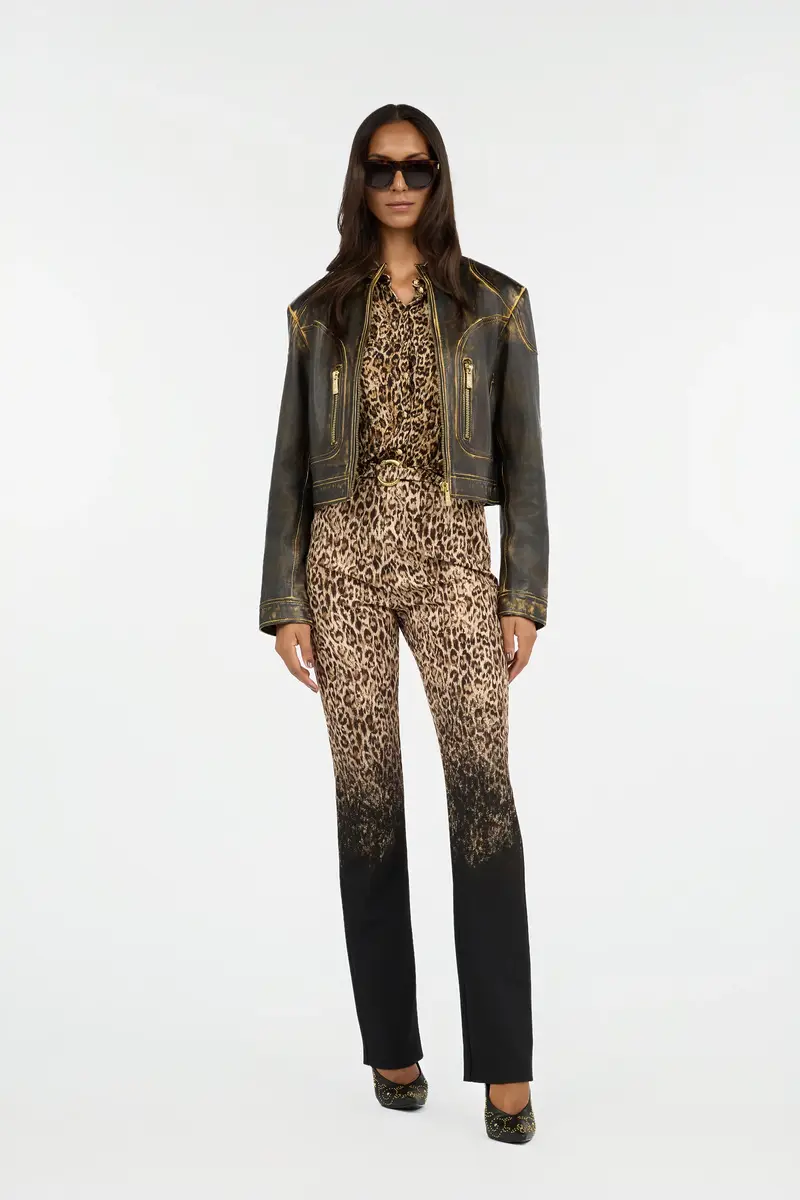 Roberto Cavalli Leopard Print Trousers | Thumbnail 6 Roberto Cavalli Leopard Print Trousers | Thumbnail 6