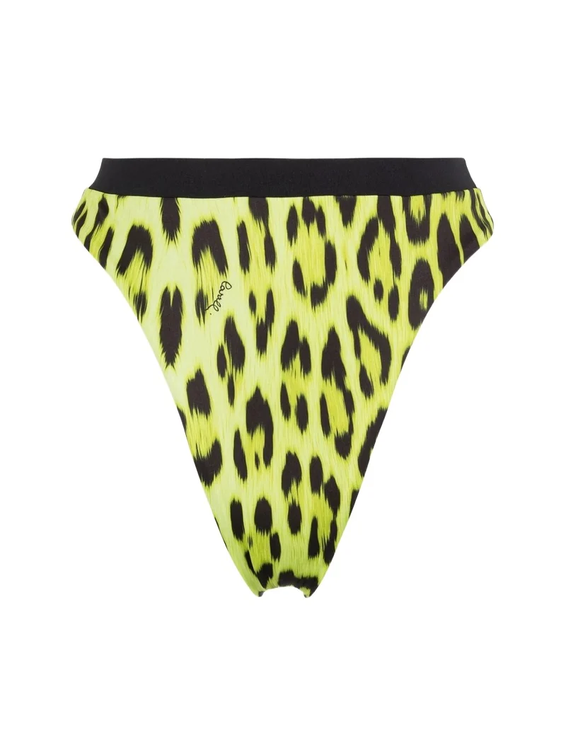 Roberto Cavalli Leopard-print bikini bottoms
