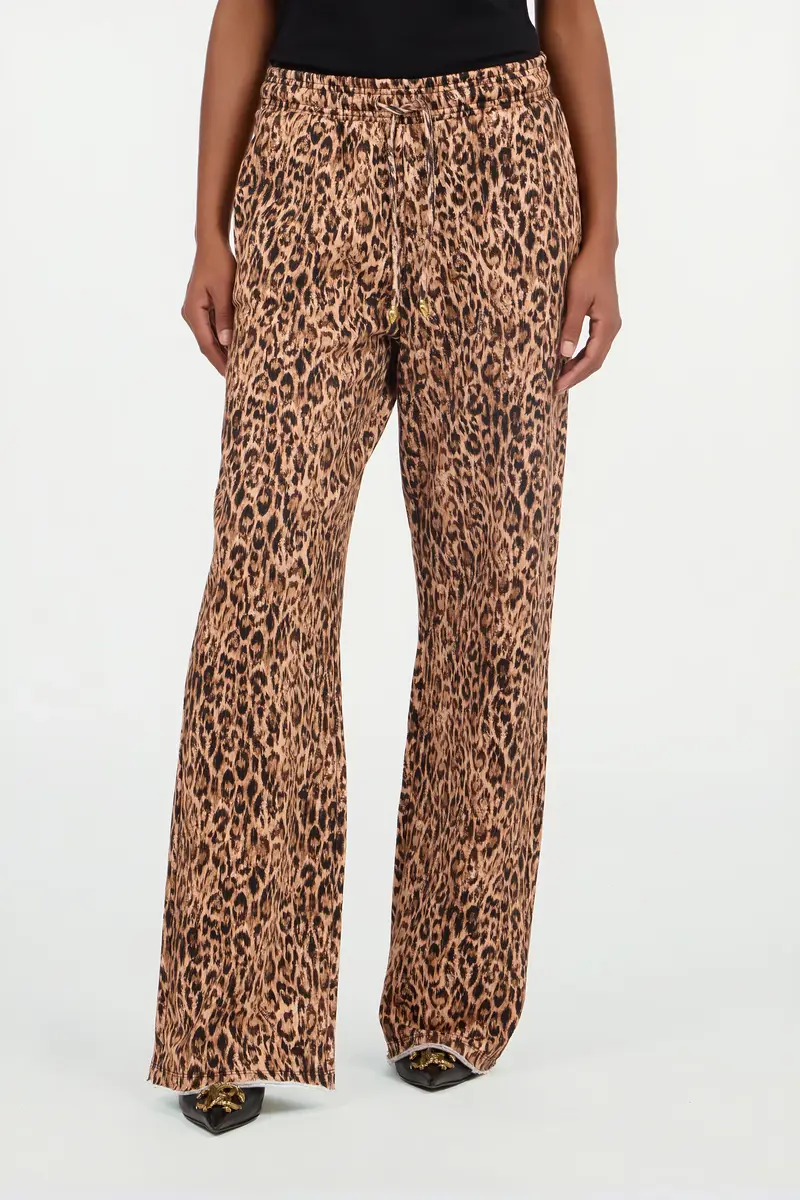 Roberto Cavalli Leopard Skin Print Trousers | Thumbnail 2 Roberto Cavalli Leopard Skin Print Trousers | Thumbnail 2
