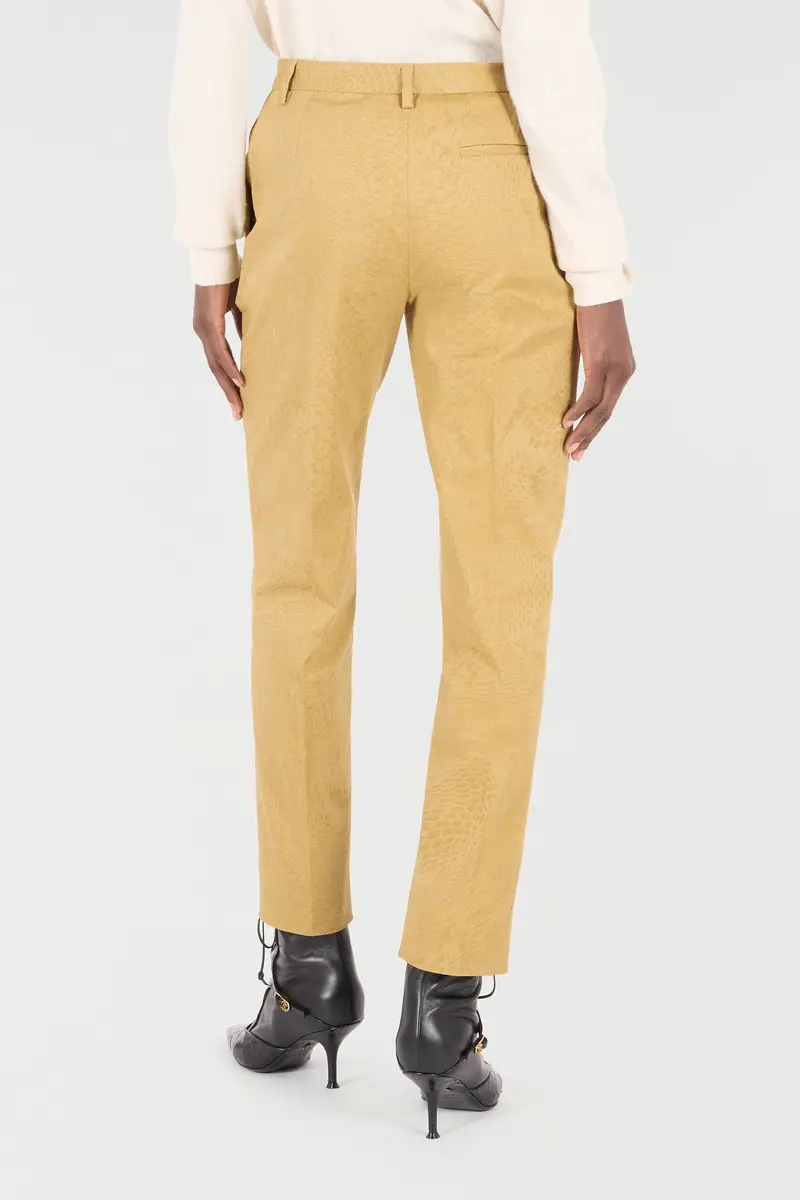 Roberto Cavalli Solid-Color Python-Print Pants | Thumbnail 3 Roberto Cavalli Solid-Color Python-Print Pants | Thumbnail 3