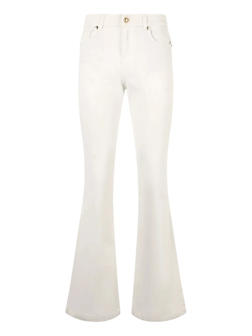 Flared Stretch Cotton Pants Flared Stretch Cotton Pants