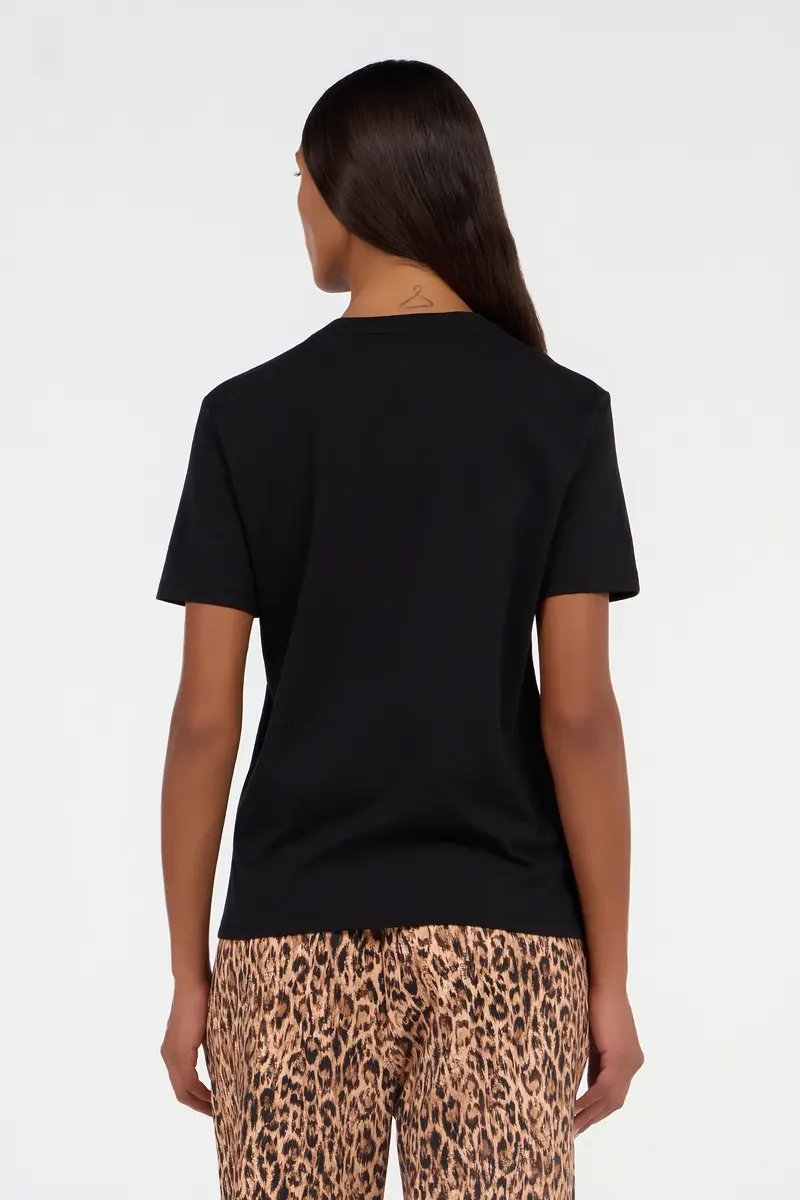 Roberto Cavalli Black T-Shirt | Thumbnail 3 Roberto Cavalli Black T-Shirt | Thumbnail 3