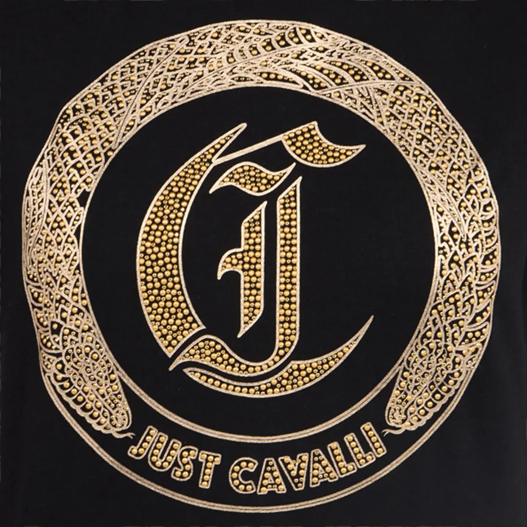 Roberto Cavalli Black T-Shirt | Thumbnail 4 Roberto Cavalli Black T-Shirt | Thumbnail 4