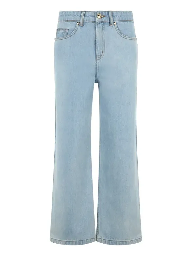 Light Wash Culotte Jeans Light Wash Culotte Jeans