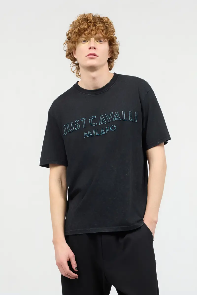 Roberto Cavalli T-Shirt With Logo | Thumbnail 2 Roberto Cavalli T-Shirt With Logo | Thumbnail 2