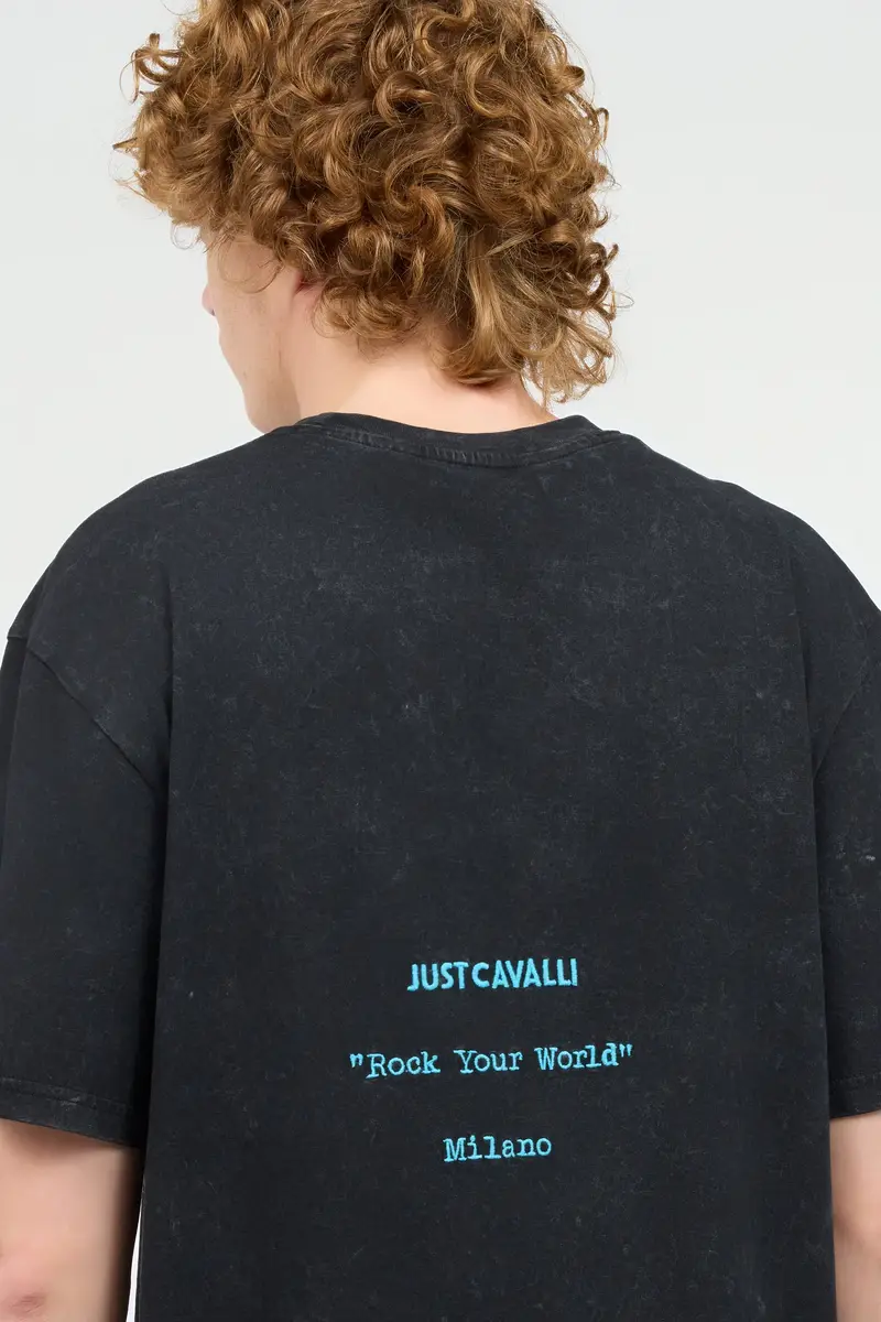 Roberto Cavalli T-Shirt With Logo | Thumbnail 6 Roberto Cavalli T-Shirt With Logo | Thumbnail 6