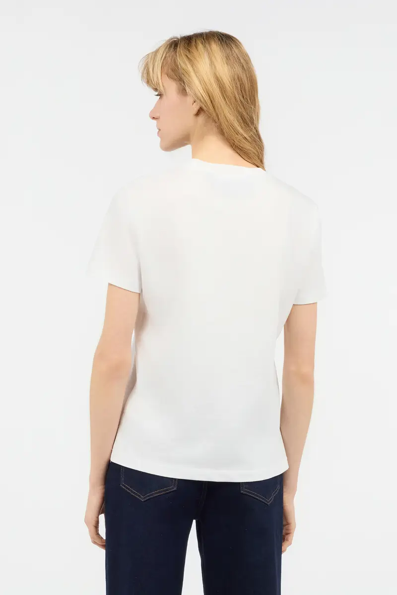 Roberto Cavalli Cotton T-Shirt With Studs | Thumbnail 3 Roberto Cavalli Cotton T-Shirt With Studs | Thumbnail 3