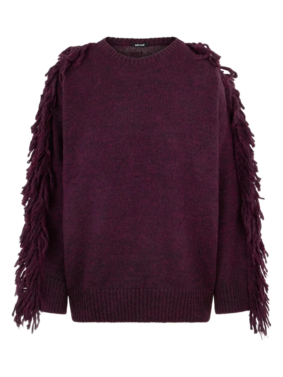 Roberto Cavalli Burgundy Sweater