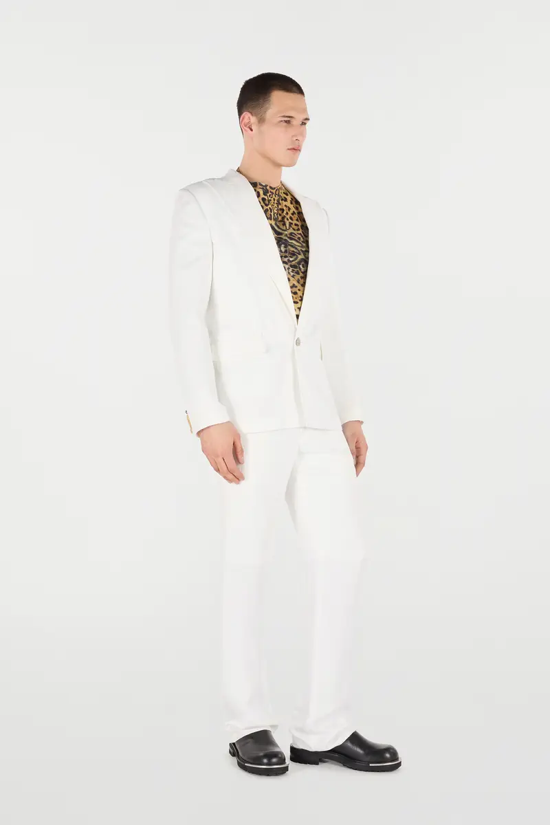 Roberto Cavalli Single-Breasted Blazer | Thumbnail 2 Roberto Cavalli Single-Breasted Blazer | Thumbnail 2