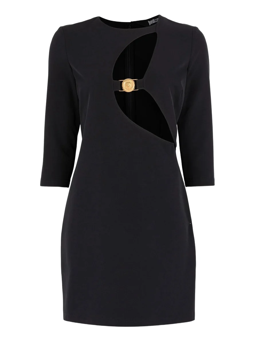 Just Cavalli Cut-Out Mini Dress Just Cavalli Cut-Out Mini Dress