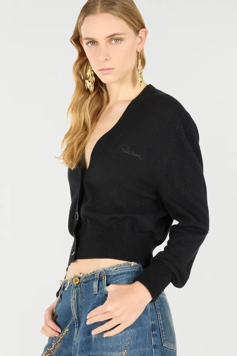 Roberto Cavalli Cardigan With Logo | Thumbnail 4