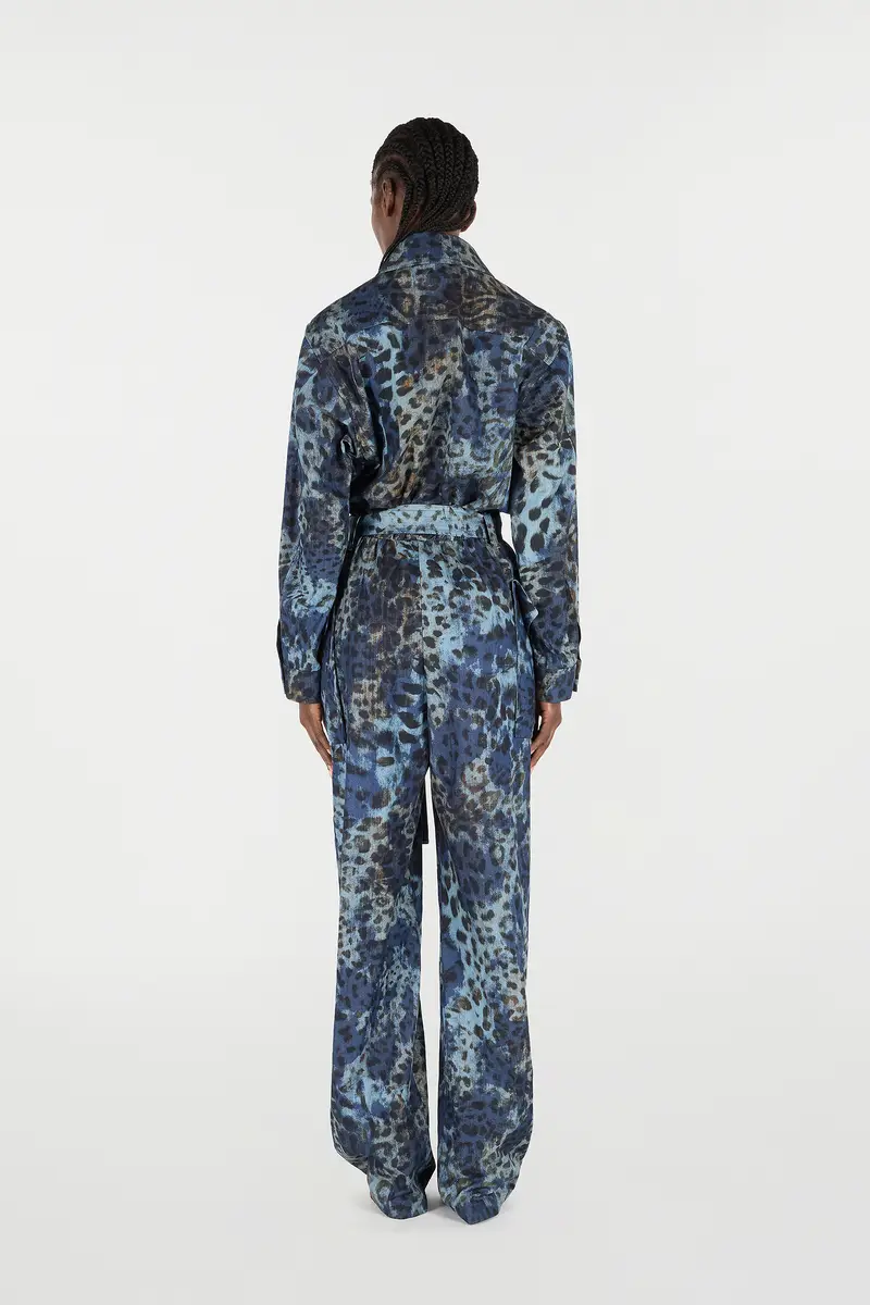 Roberto Cavalli Jumpsuit With Leopard Print | Thumbnail 3 Roberto Cavalli Jumpsuit With Leopard Print | Thumbnail 3