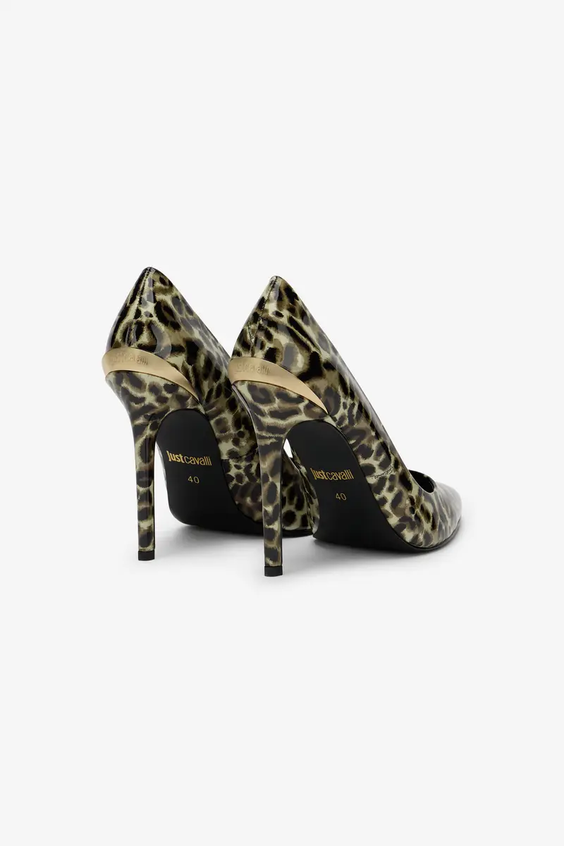 Roberto Cavalli Pump in Leopard Print | Thumbnail 3 Roberto Cavalli Pump in Leopard Print | Thumbnail 3
