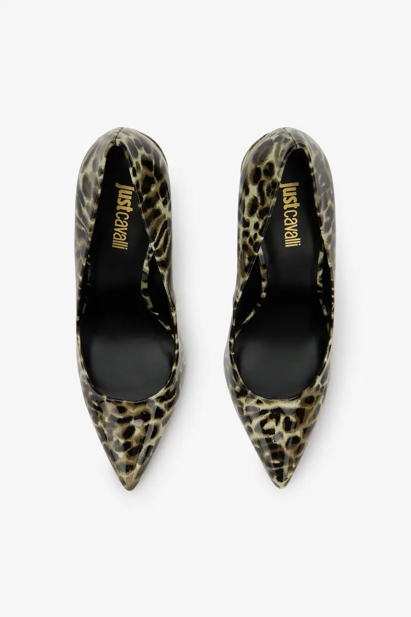 Roberto Cavalli Pump in Leopard Print | Thumbnail 4 Roberto Cavalli Pump in Leopard Print | Thumbnail 4