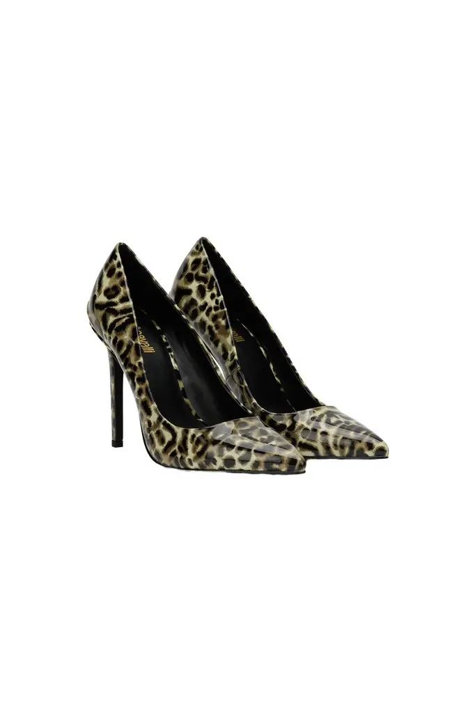 Roberto Cavalli Pump in Leopard Print