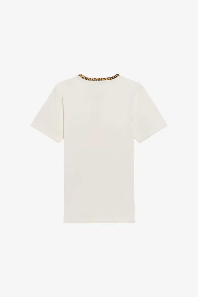 Roberto Cavalli T-Shirt With Floral Print And Monogram RC | Thumbnail 2 Roberto Cavalli T-Shirt With Floral Print And Monogram RC | Thumbnail 2