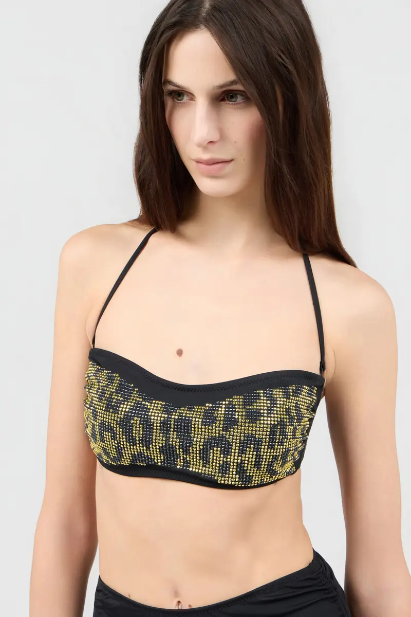 Roberto Cavalli Bikini with Luminous Jaguar Motif | Thumbnail 4 Roberto Cavalli Bikini with Luminous Jaguar Motif | Thumbnail 4